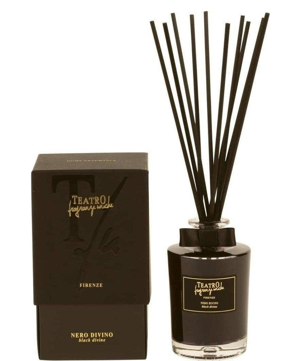 Nero Divino Diffusore con Bastoncini 500 ml 2