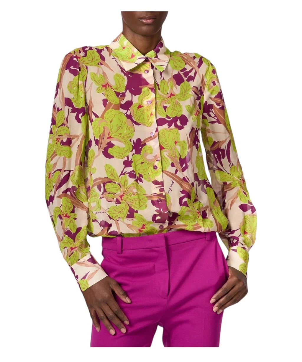Smorzare camicia floreale-Camicie-Pinko-Vittorio Citro Boutique