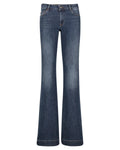Jeans a zampa Nilla in denim blue stretch con vita media-RE-HASH-Jeans-Vittorio Citro Boutique