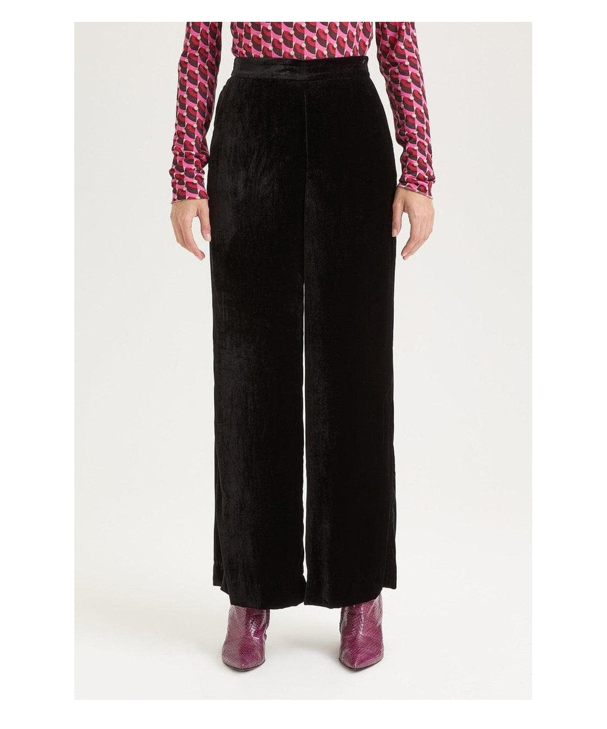 Pantalone fluid velvet 10