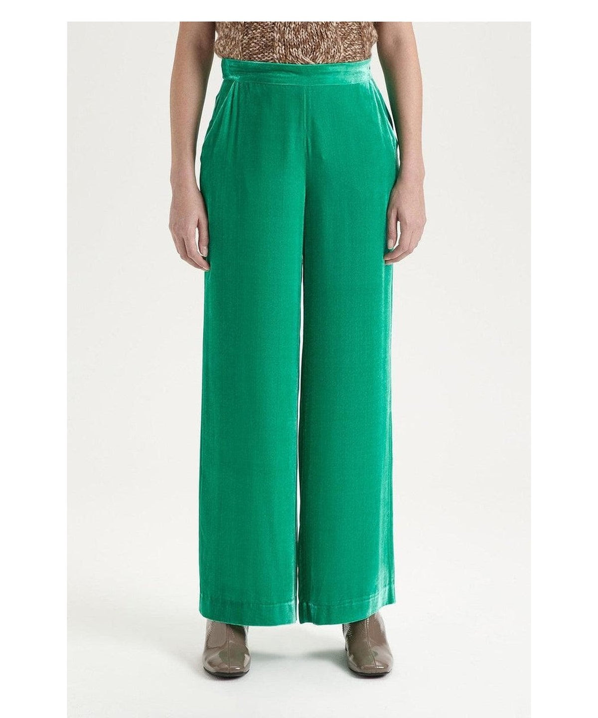 Pantalone fluid velvet 2
