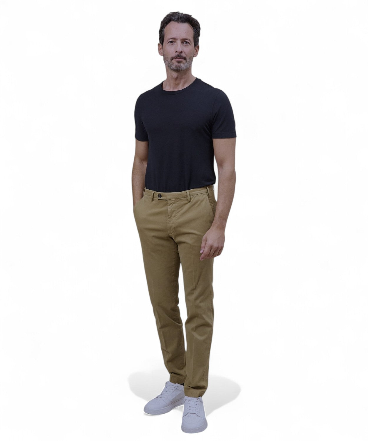 Michael Coal Brad Pantaloni Slim Fit in Cotone Stretch-Michael Coal-Pantaloni-Vittorio Citro Boutique