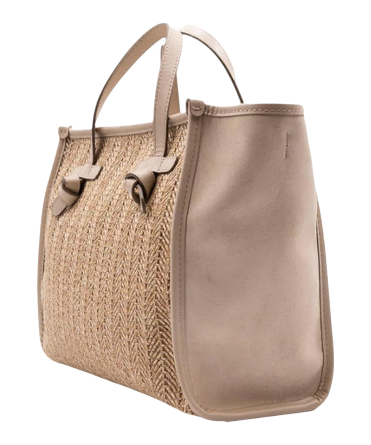 Borsa estate Gianni Chiarini Miss Marcella 32 in paglia e Suede
