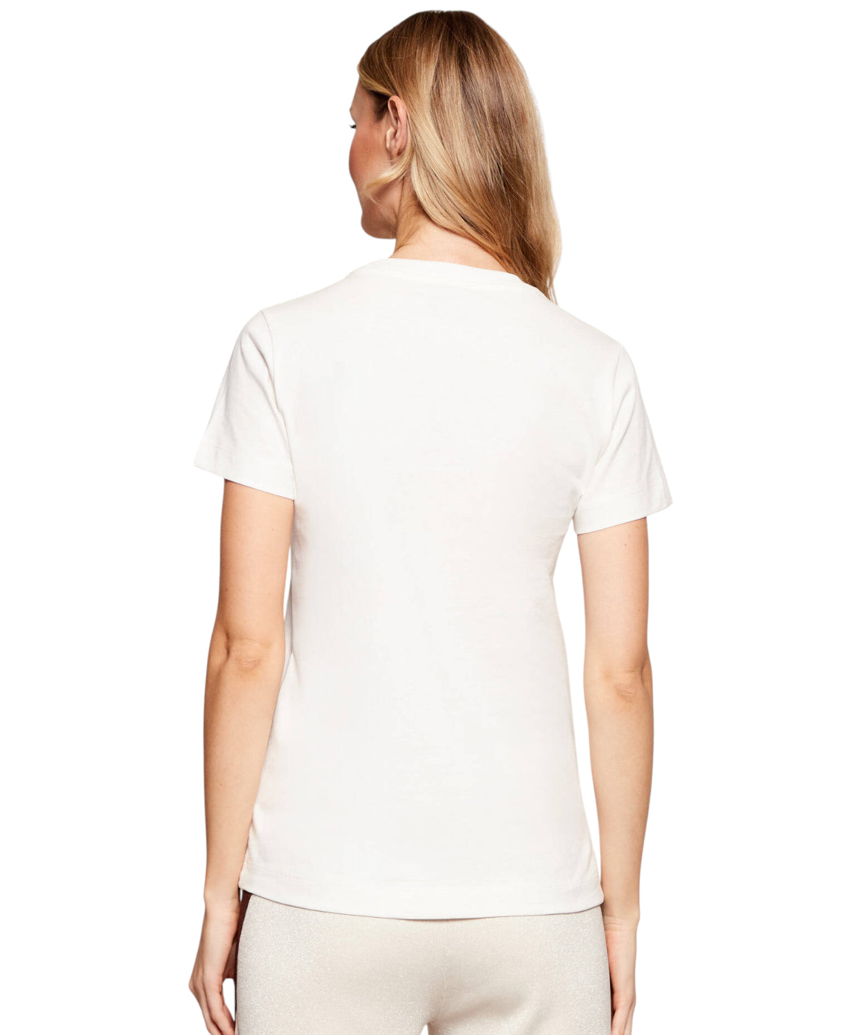 T-Shirt PINKO Start in cotone con logo ricamato