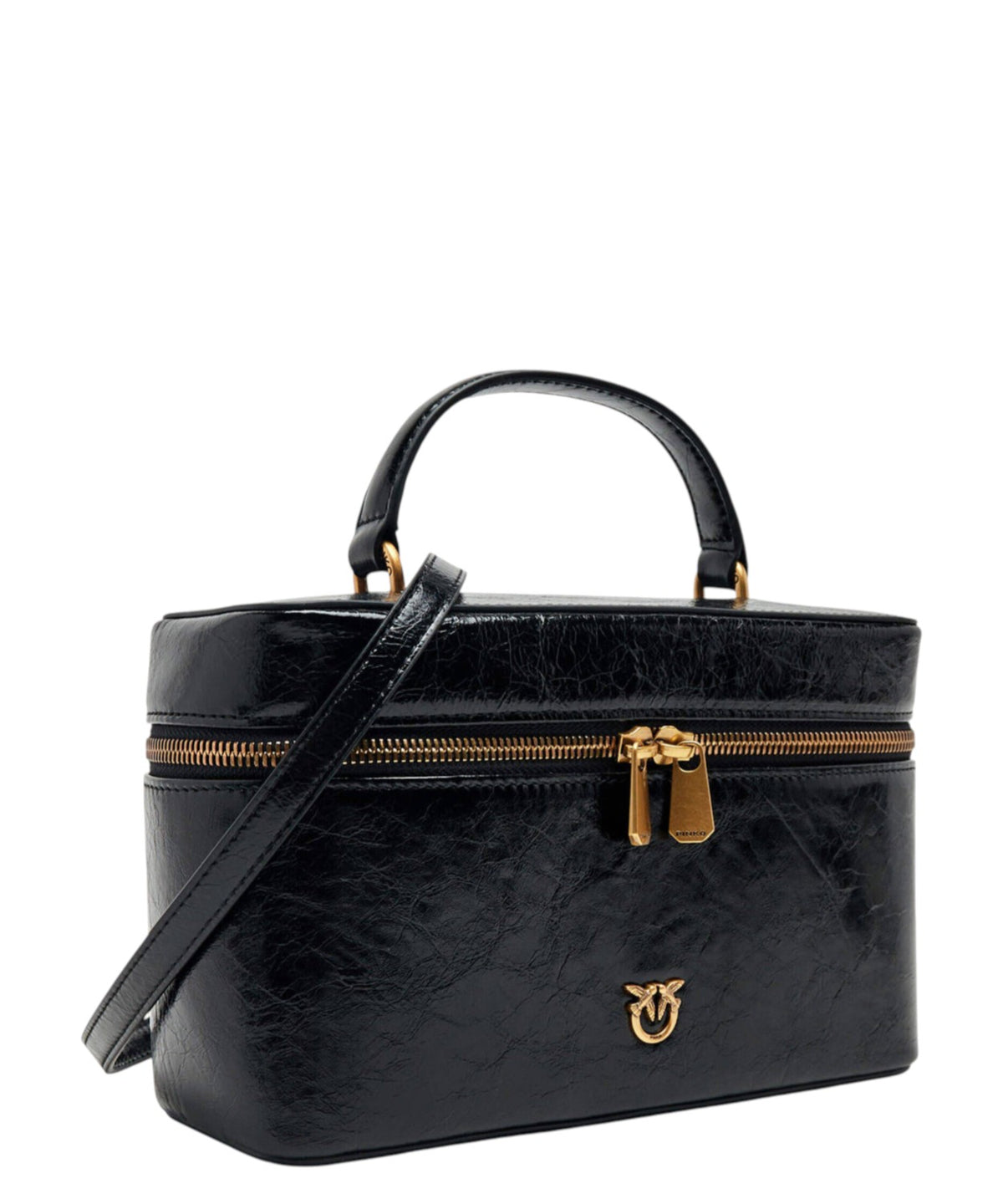 Pinko Vanity-taske i Love Birds-læder