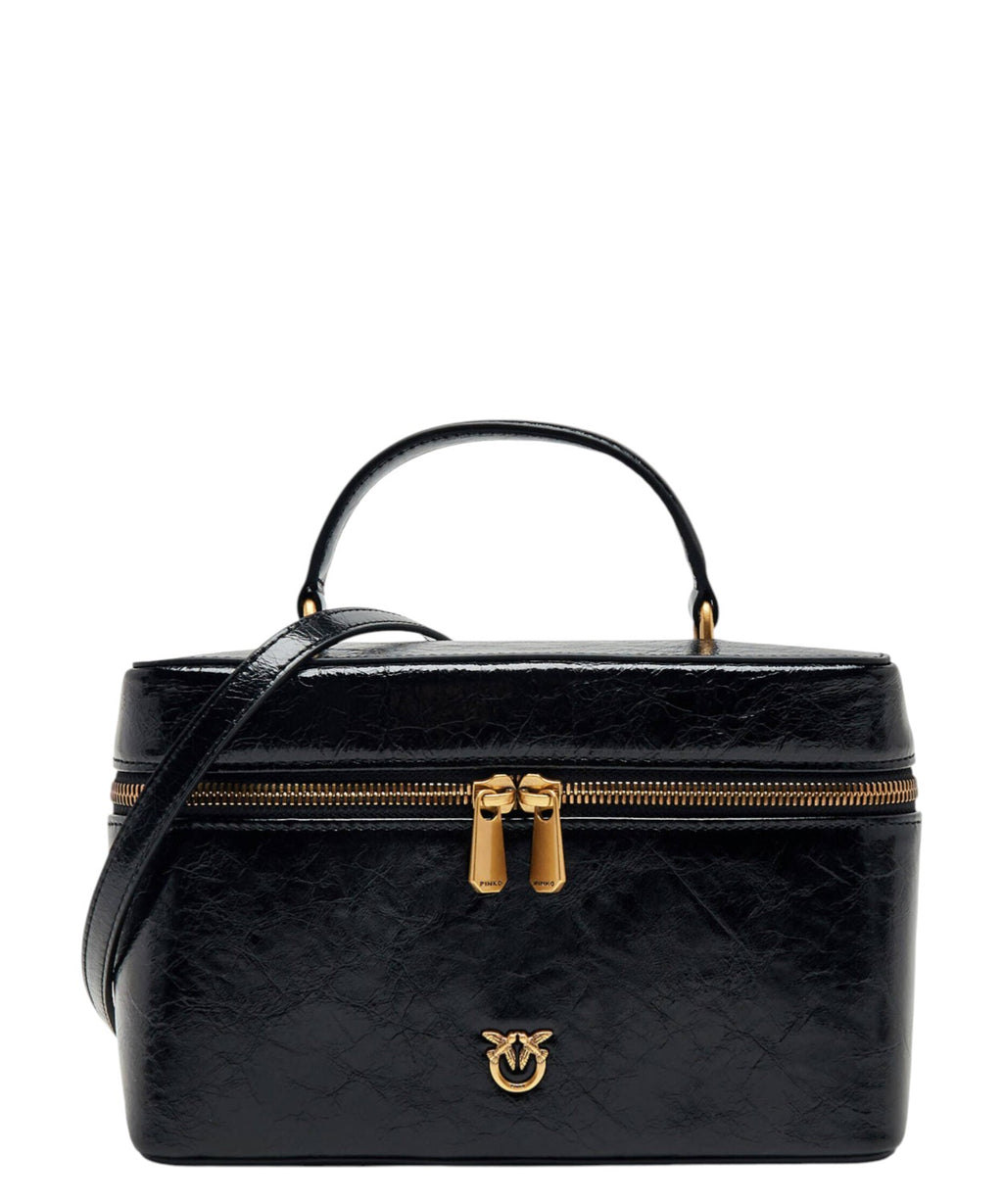 Pinko Vanity-taske i Love Birds-læder