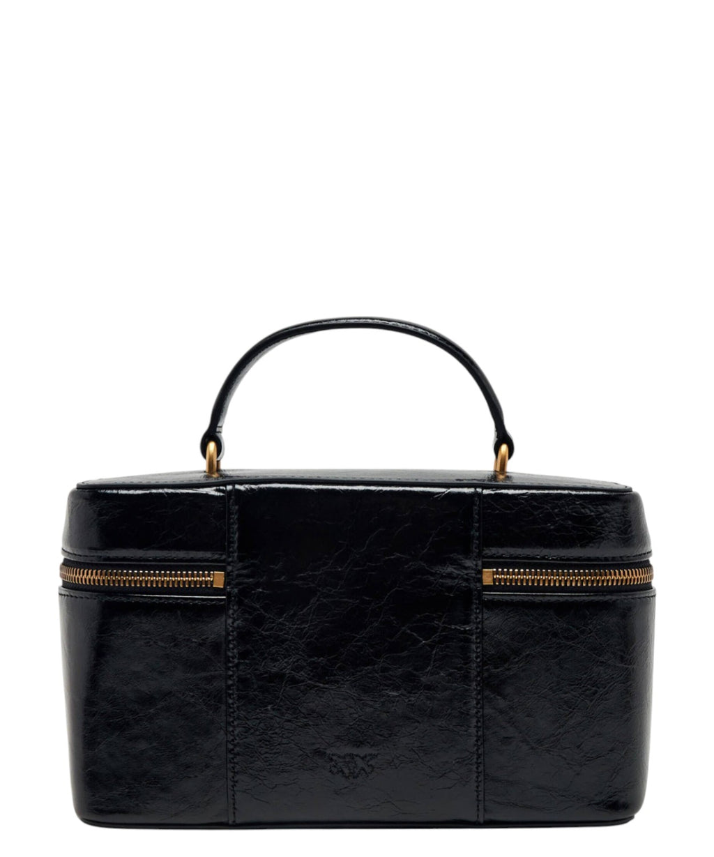 Pinko Vanity-taske i Love Birds-læder