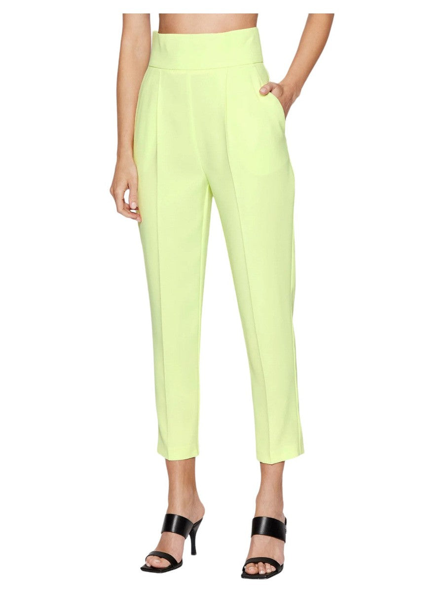 Pantaloni a vita alta in crêpe stretch-Pantaloni-Pinko-Vittorio Citro Boutique