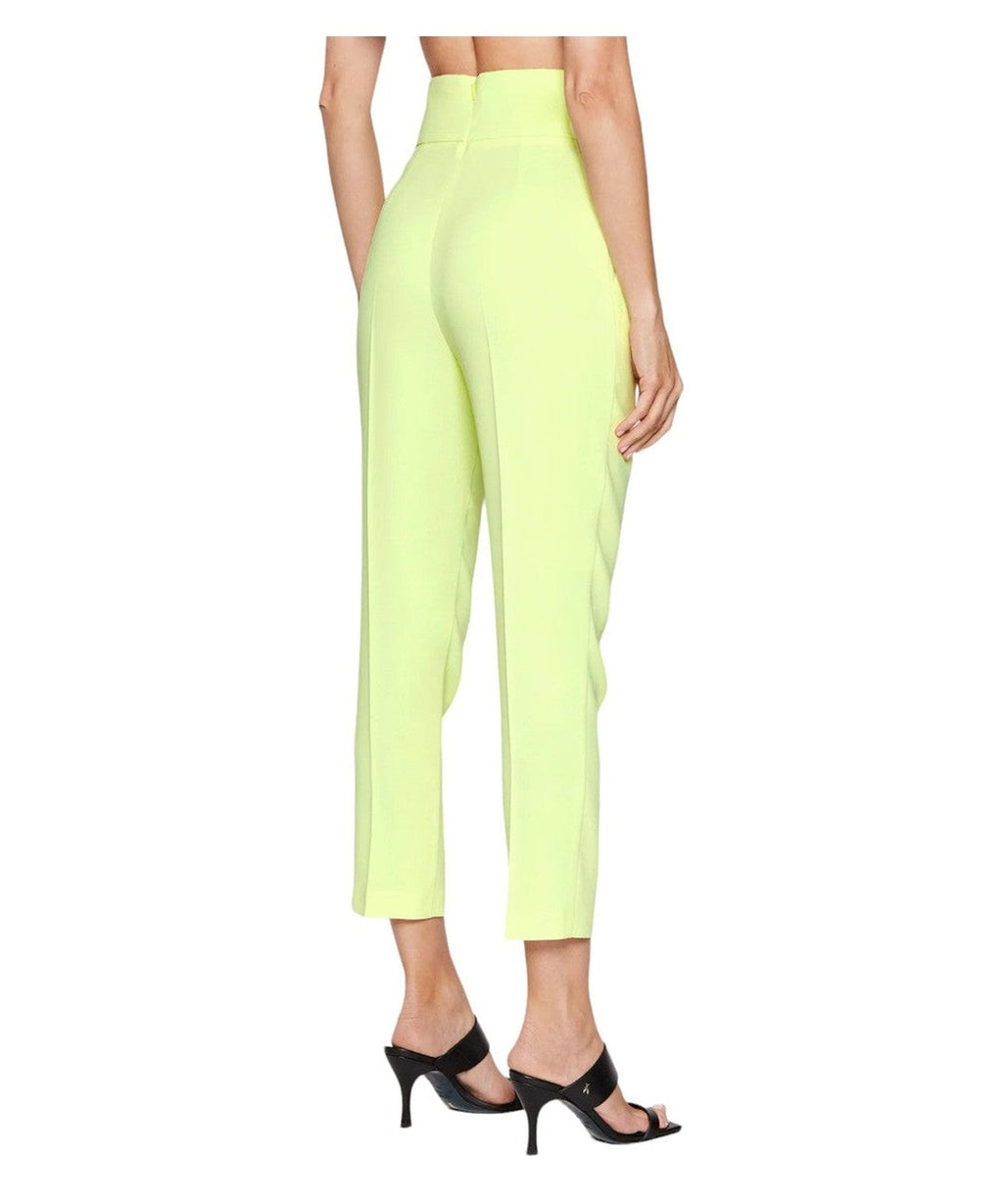 Pantaloni a vita alta in crêpe stretch 3