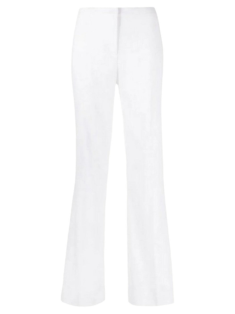 Pantaloni Hulka Flare-Fit in Crêpe-Pinko-Pantaloni-Vittorio Citro Boutique