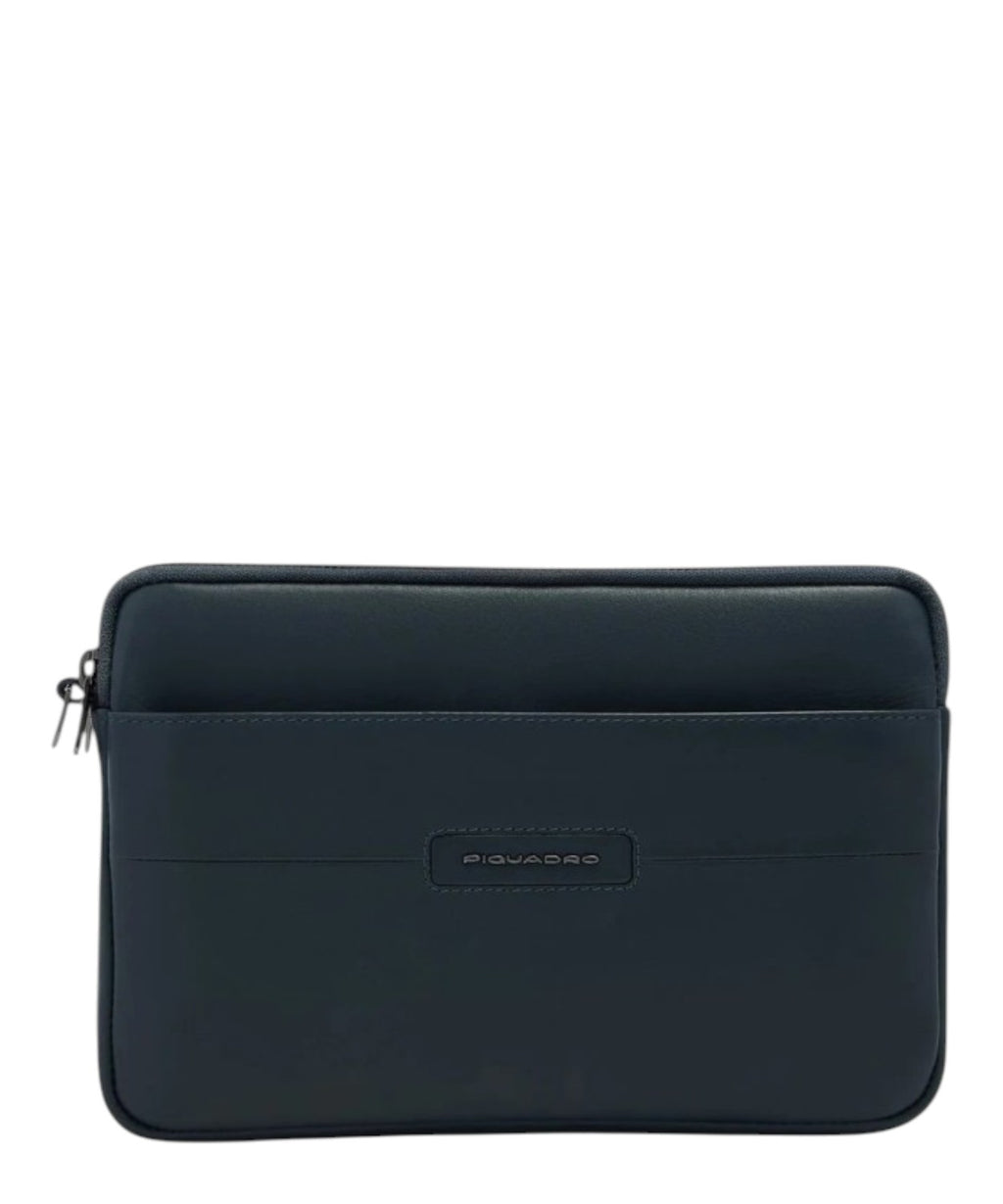 Piquadro Clutches til Mænd i læder med 2 rum og RFID