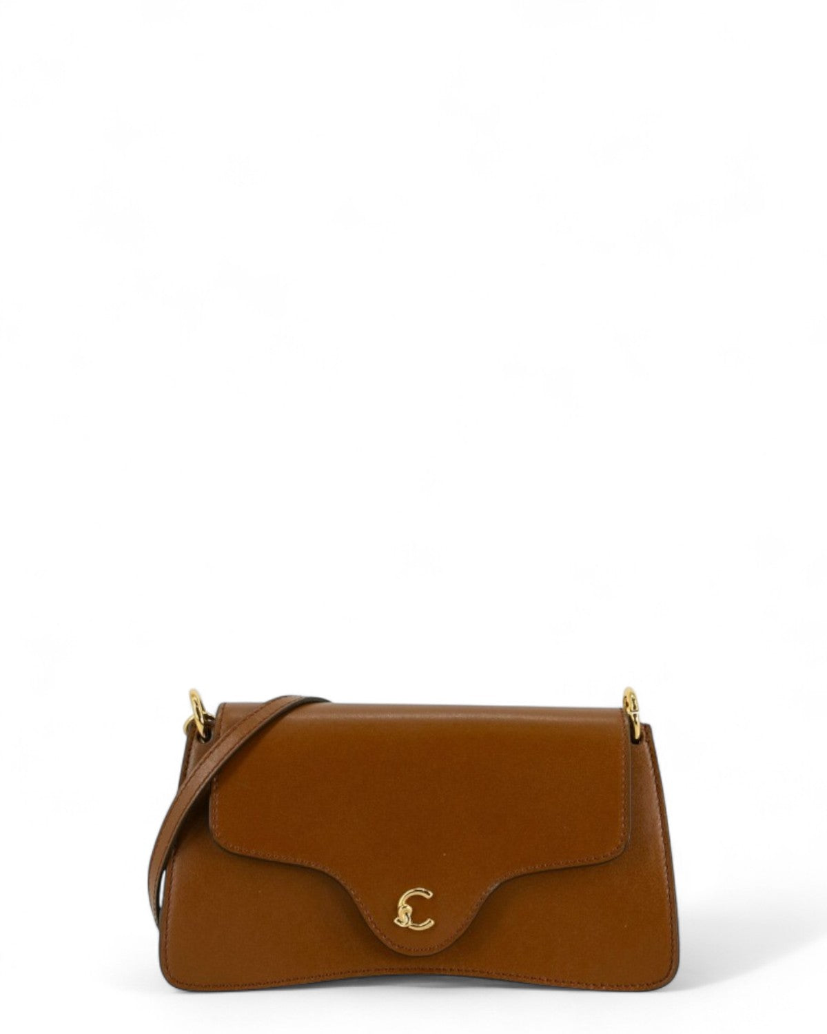 Borsa C-Me Calf con Tracolla in Pelle Liscia-Coccinelle-Borse a spalla-Vittorio Citro Boutique