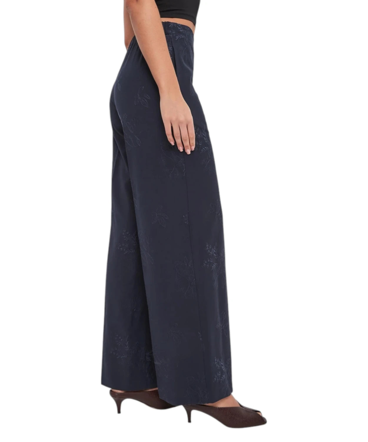 Pantaloni Palazzo Eleganti Ricamati Twinset