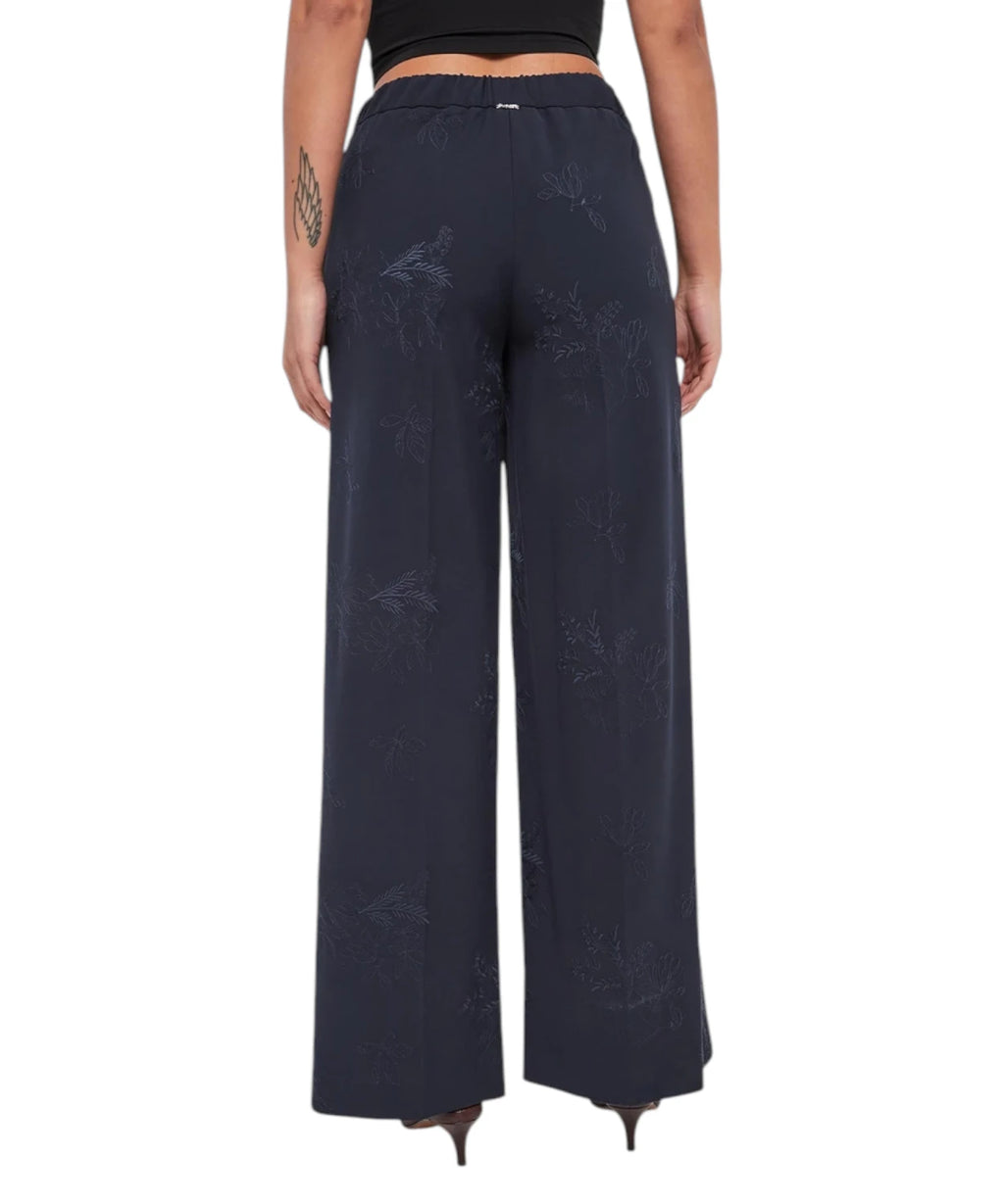 Pantaloni Palazzo Eleganti Ricamati Twinset