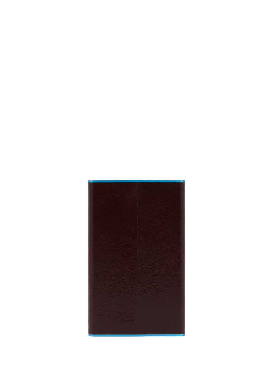 Credit card case with sliding system-Piquadro-Portafogli-Vittorio Citro Boutique