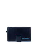 Metal credit card holder case-Piquadro-Portafogli-Vittorio Citro Boutique