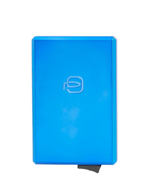 Portacarte Piquadro MagSafe RFID in Pelle e Alluminio
