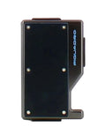 Portacarte Piquadro in Alluminio e Pelle con Elastico