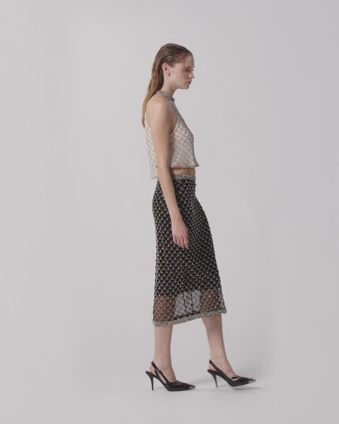 Sukně sukně tylu tylu výšivky