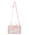Telefoontas van tweed en lurex