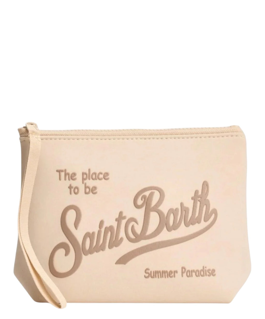 Pochette Aline MC2 Saint Barth in Neoprene con Logo