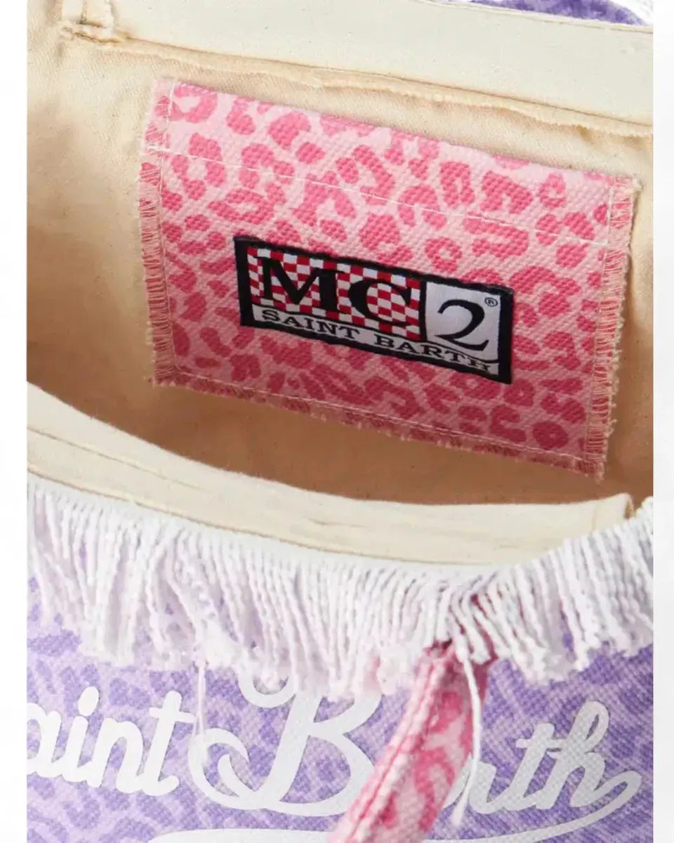 Borsa Colette in Canvas Stampa Leopard Pastel-Mc2 Saint Barth-Borse a mano-Vittorio Citro Boutique