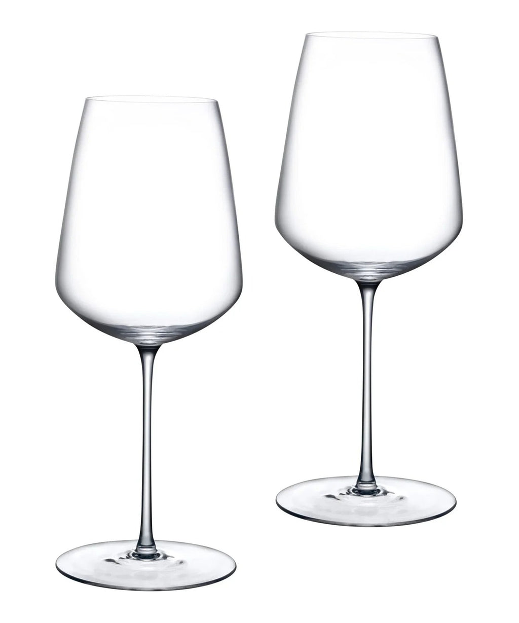 Set 2 calici da vino rosso Stem Zero Powerful NUDE in cristallo senza piombo