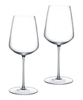 Set 2 calici da vino rosso Stem Zero Powerful NUDE in cristallo senza piombo