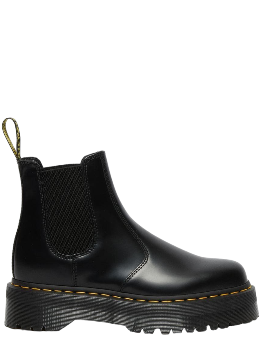 Stivaletti chelsea di pelle 2976 con platform-Stivali-Dr. Martens-Vittorio Citro Boutique