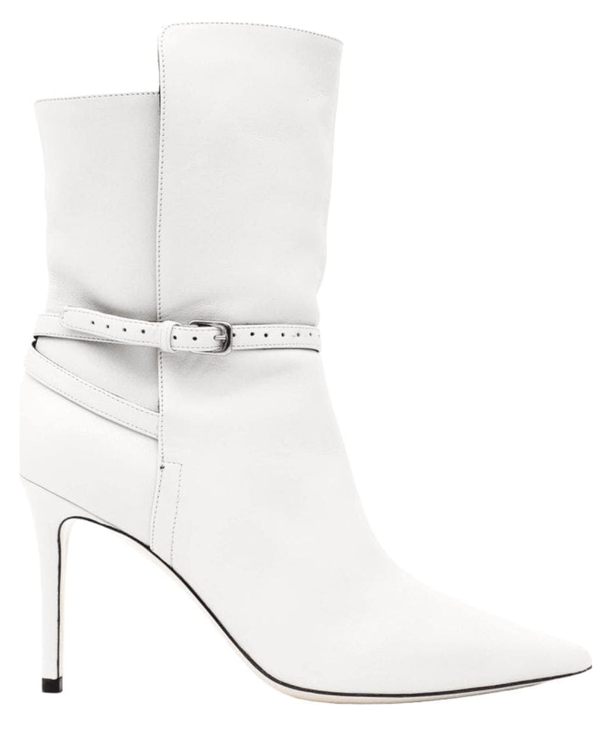 Stivaletto in Pelle con Cinturino Regolabile 1