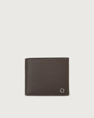 Portafoglio bi-fold in pelle con portamonete-Portafogli-Orciani-Vittorio Citro Boutique
