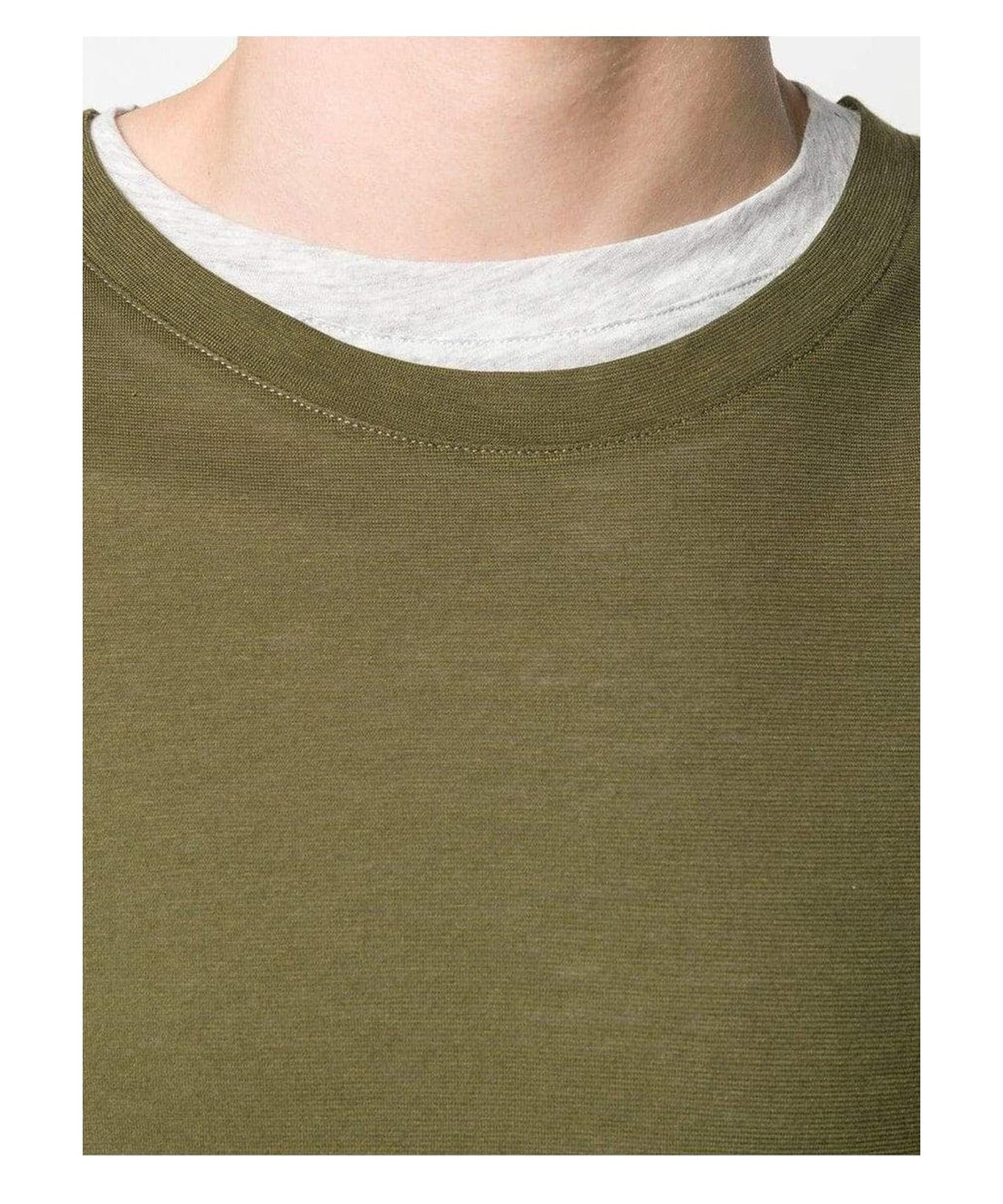 T-shirt a Strati Majestic Filatures in Cotone 2