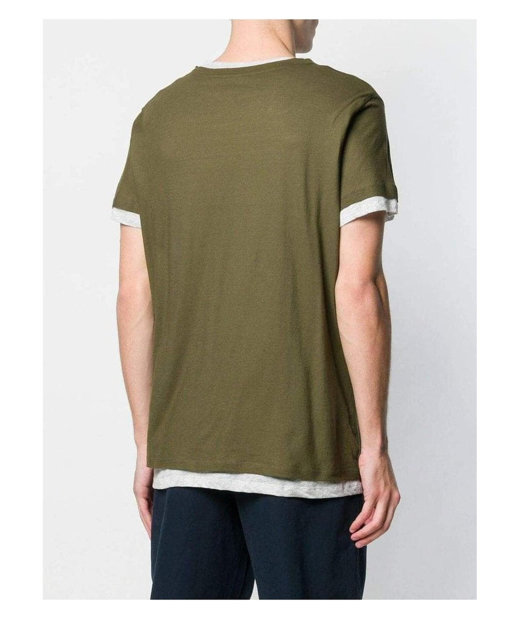 T-shirt a Strati Majestic Filatures in Cotone 4