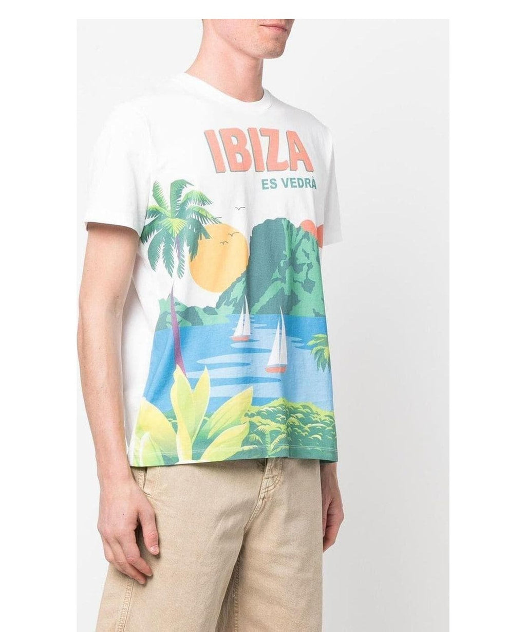 T-shirt con cartolina ibiza 3