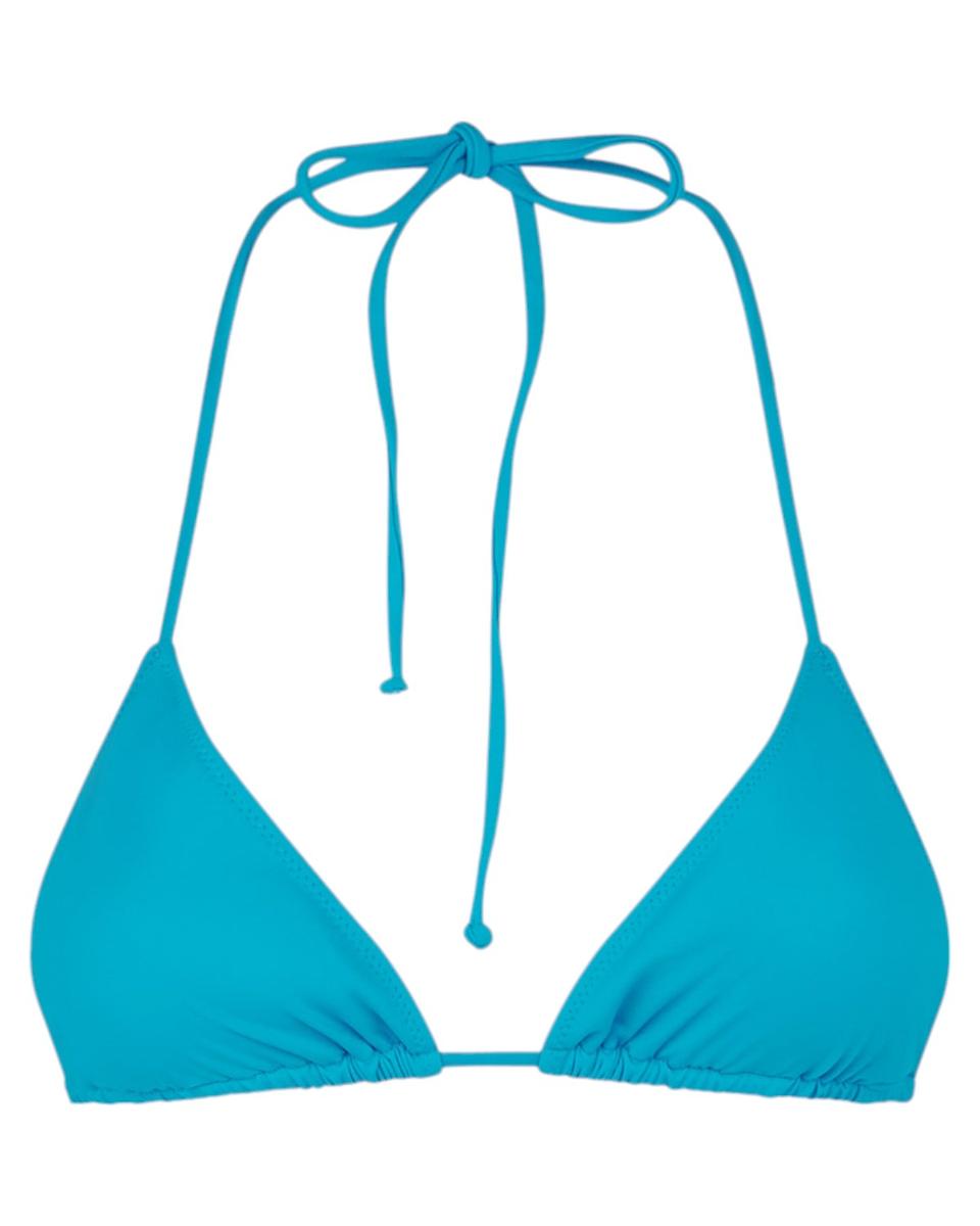 Top Bikini Triangolo Leah Teal Green con Spalline Regolabili-Mc2 Saint Barth-Costumi da bagno-Vittorio Citro Boutique