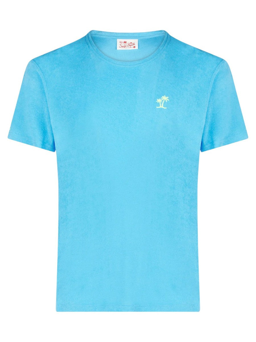 T-shirt in spugna con tasca-T-shirt-Mc2 Saint Barth-Vittorio Citro Boutique