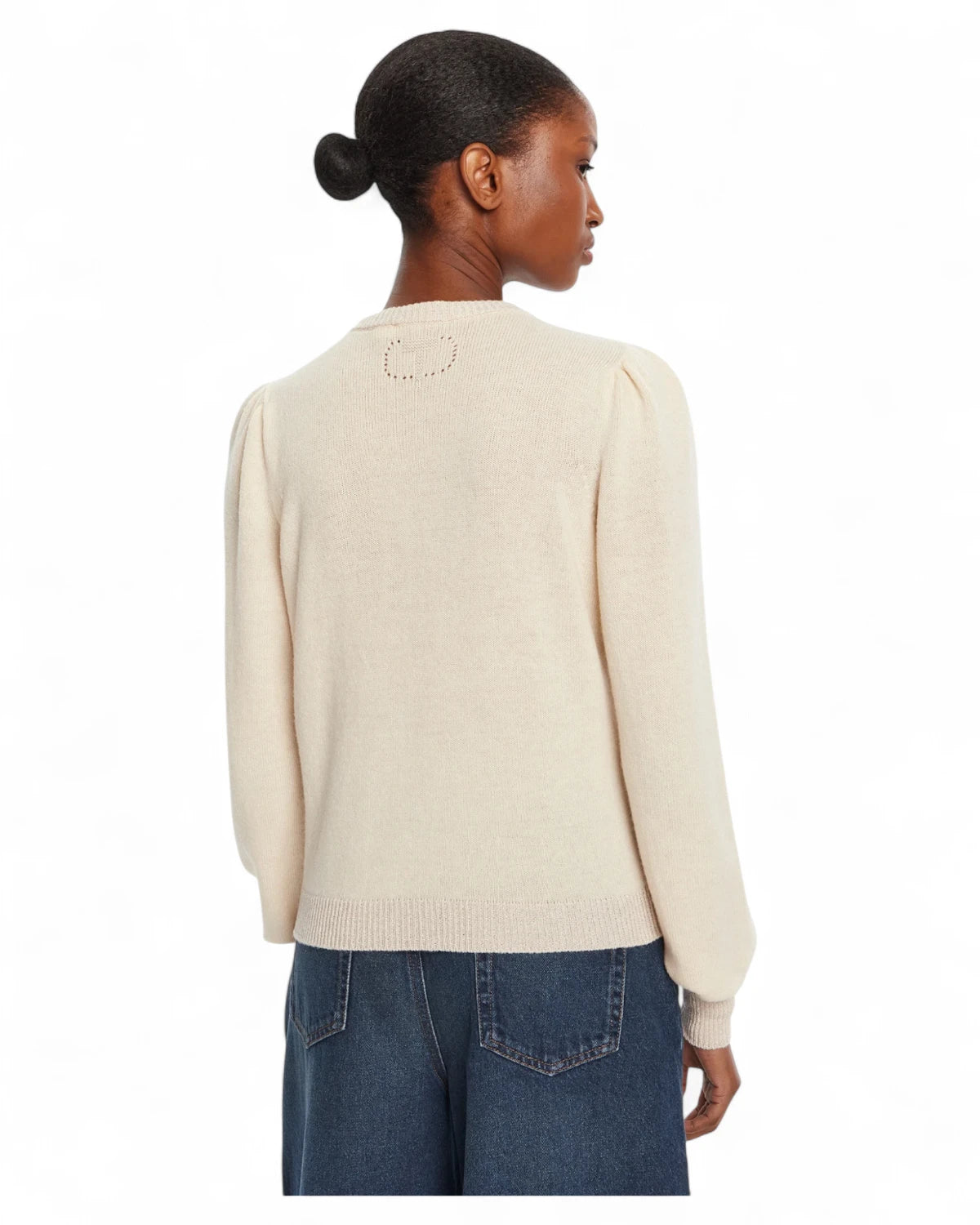 Cardigan Beige in Lana e Cashmere-Twinset-Maglieria-Vittorio Citro Boutique