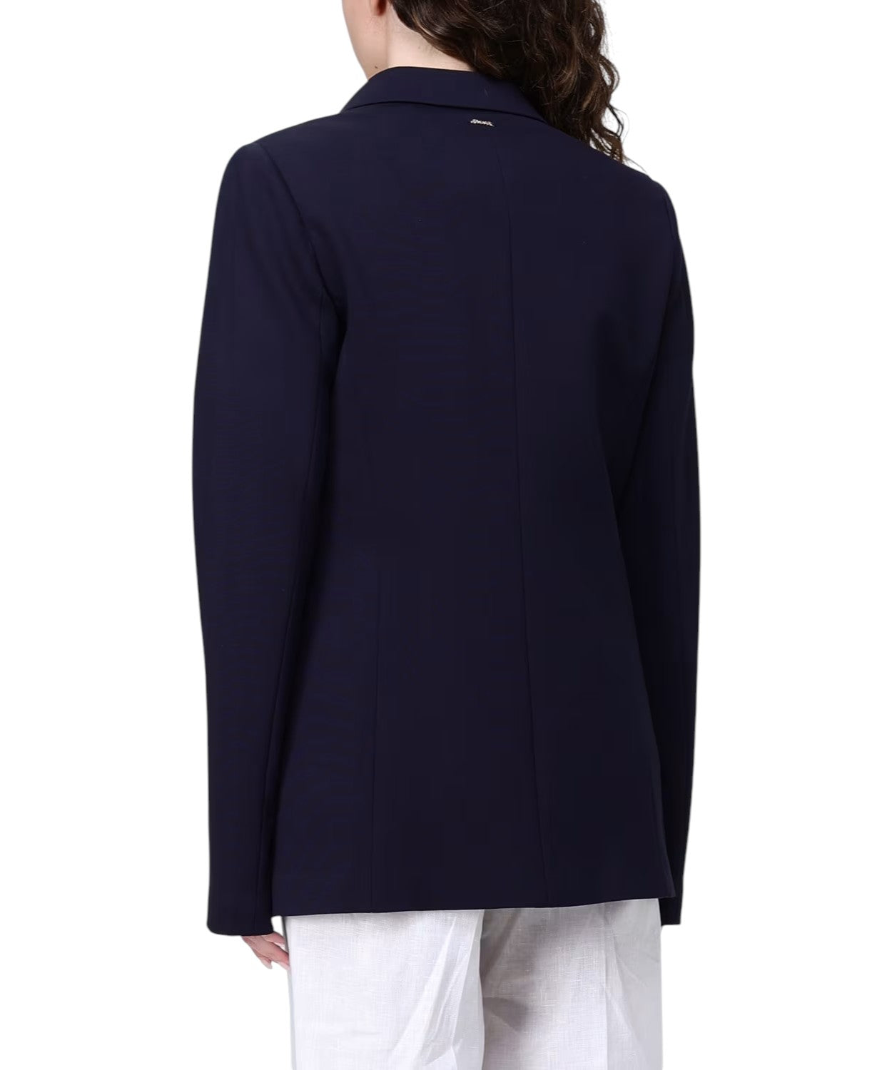 Twinset blazer i oversize blandet viskose
