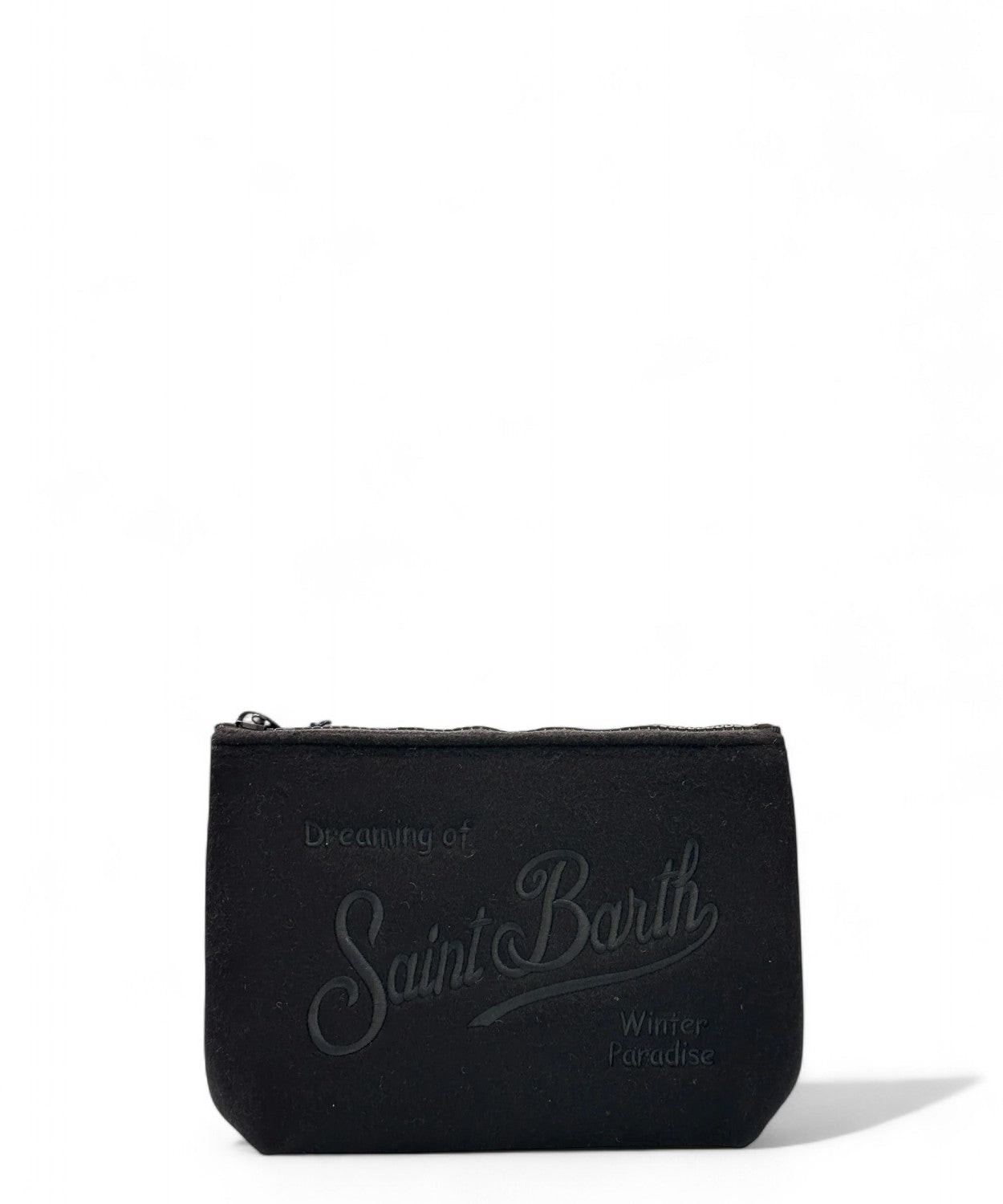 Aline Felt in misto lana con logo-Mc2 Saint Barth-Pochette-Vittorio Citro Boutique