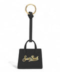 Bag Charm a forma di borsa in pelle con logo-Vittoriocitro-Vittorio Citro Boutique