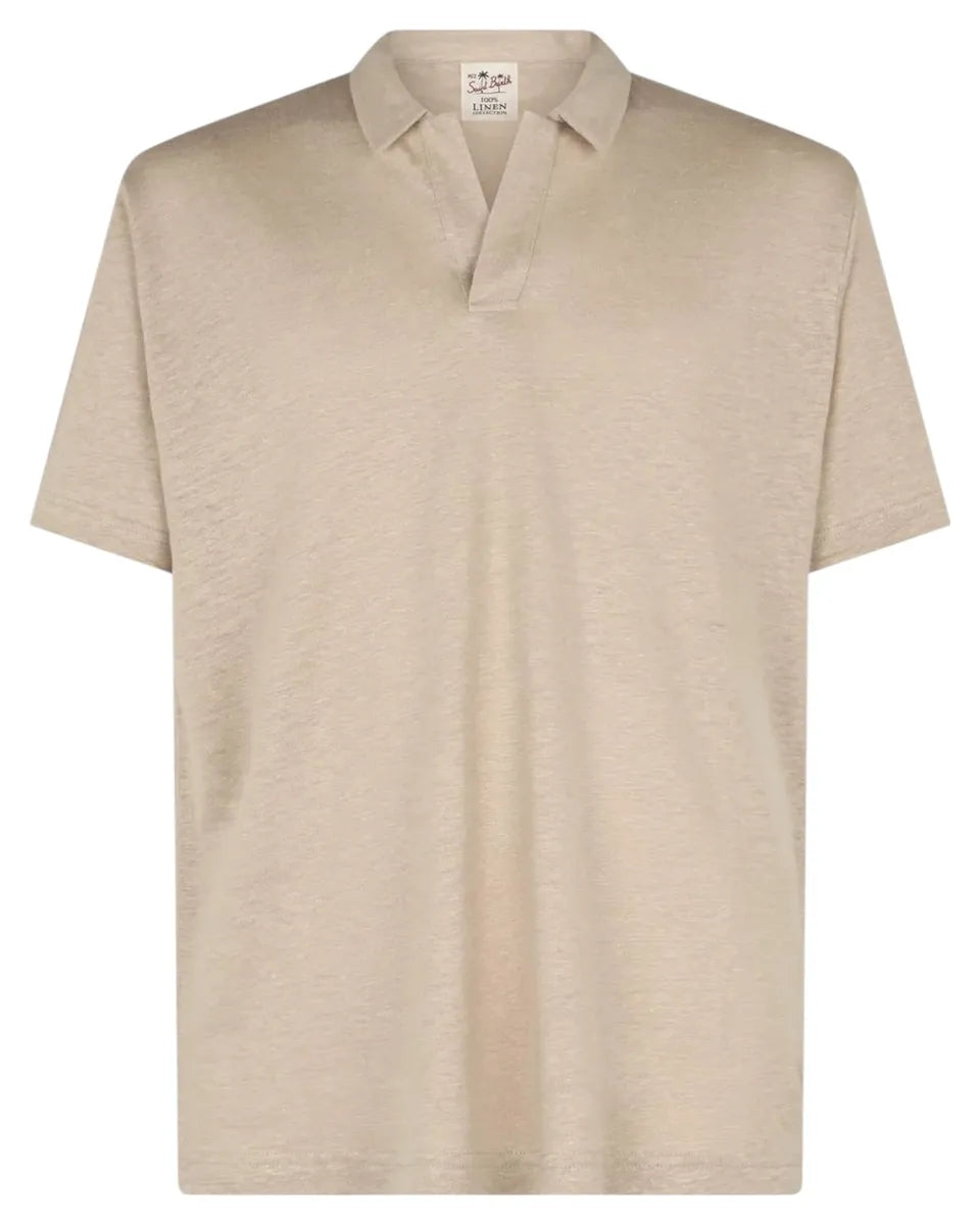 Polo Fraser in Lino-Polo-Mc2 Saint Barth-Vittorio Citro Boutique