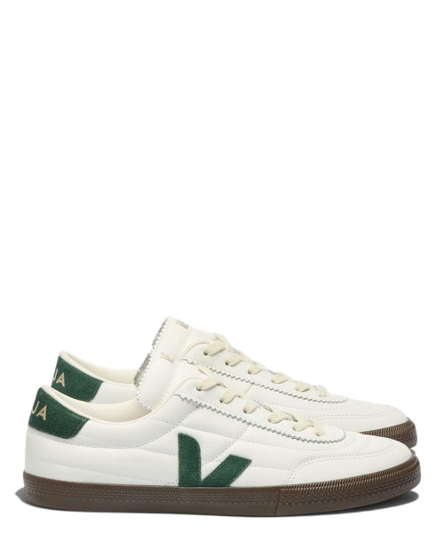 VEJA Panenka Leather White Cyprus Eagle Sneaker in Pelle