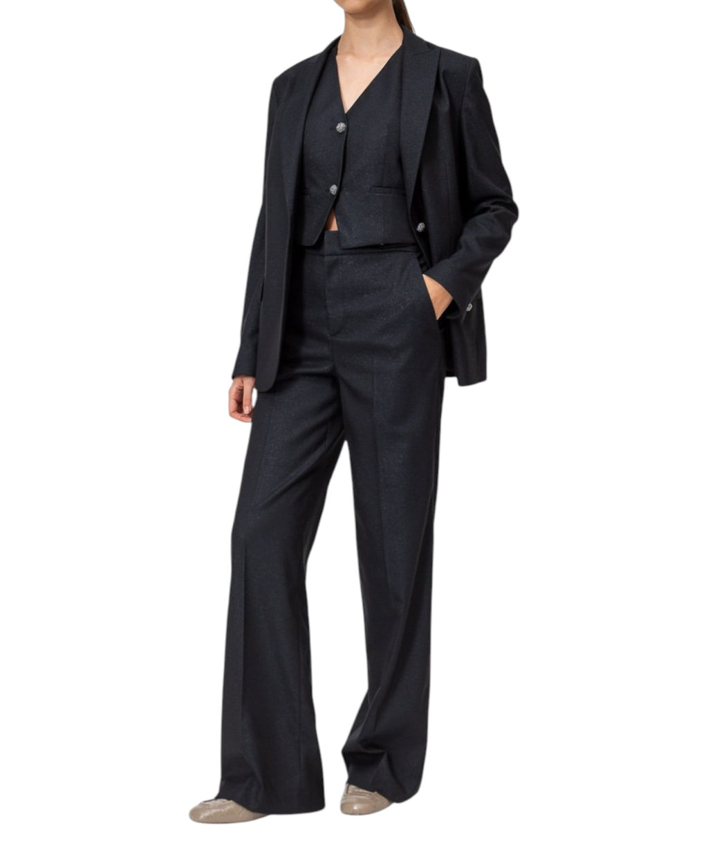 Gilet TWINSET Donna con Scollo Halter e Dettagli Gioiello