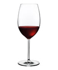 Set 2 calici da vino rosso Vintage Bordeaux NUDE in cristallo senza piombo