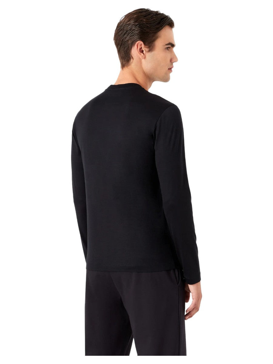 Maglia in jersey misto lyocell Armani Sustainability Values-Emporio Armani-Maglieria-Vittorio Citro Boutique