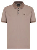 Polo in piquet con ricamo micro eagle-Emporio Armani-Polo-Vittorio Citro Boutique
