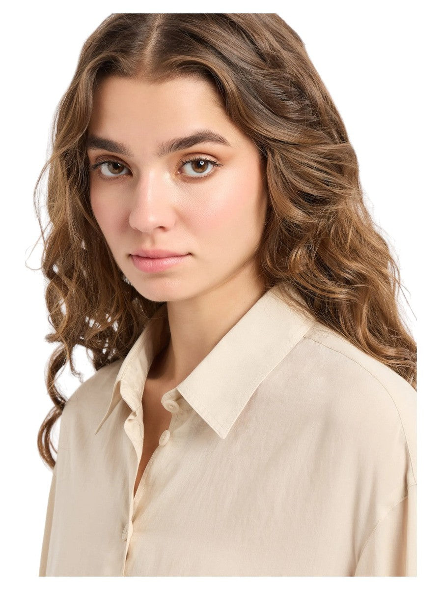 Camicia over fit in cotone fluido-Emporio Armani-Camicie-Vittorio Citro Boutique