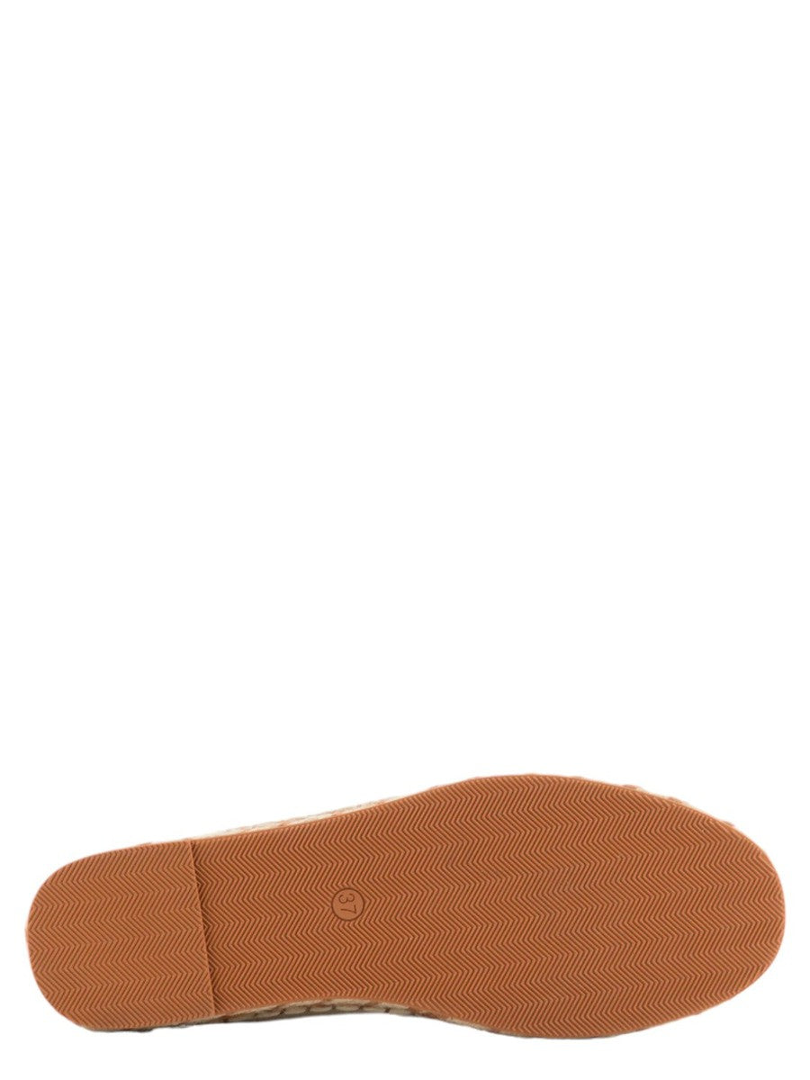 Espadrillas in lino con profili in cuoio-Emporio Armani-Espadrillas-Vittorio Citro Boutique