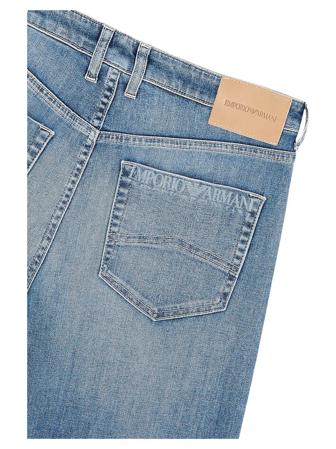 Jeans J90 a Vita Media e Taglio Relaxed-Emporio Armani-Jeans-Vittorio Citro Boutique