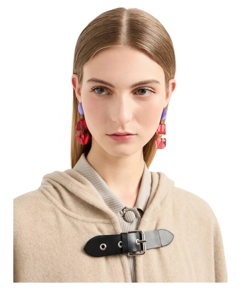 Icon Pure Wool Hooded Cape